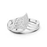 Gold Ring DDLR-664, White Gold