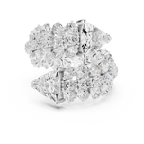 Gold Ring DDLR-845, White Gold, view 4