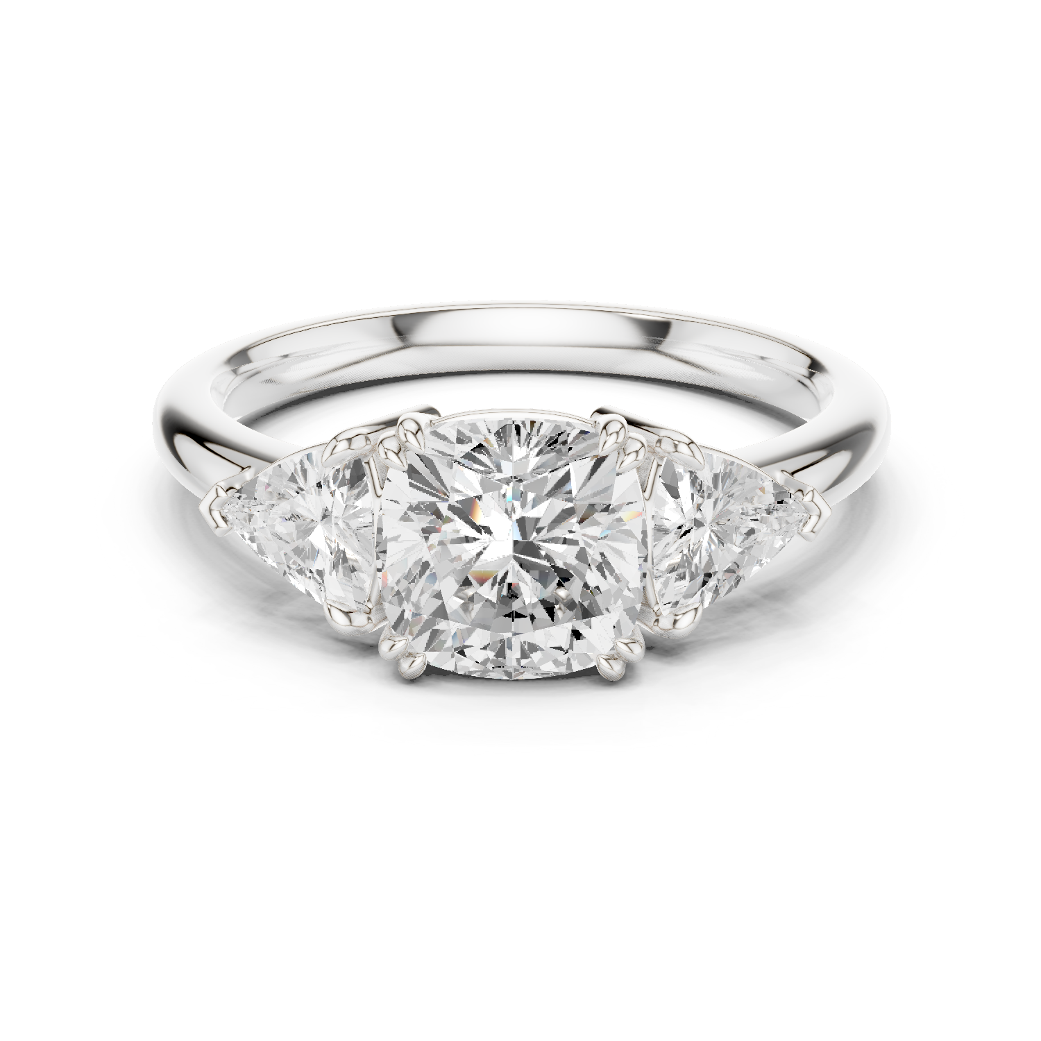 Gold Ring DDLR-853, White Gold