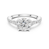Gold Ring DDLR-037, White Gold