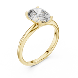 Gold Ring DDLR-071, Yellow Gold, view 2