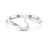 Gold Ring DDLR-721, White Gold, view 4