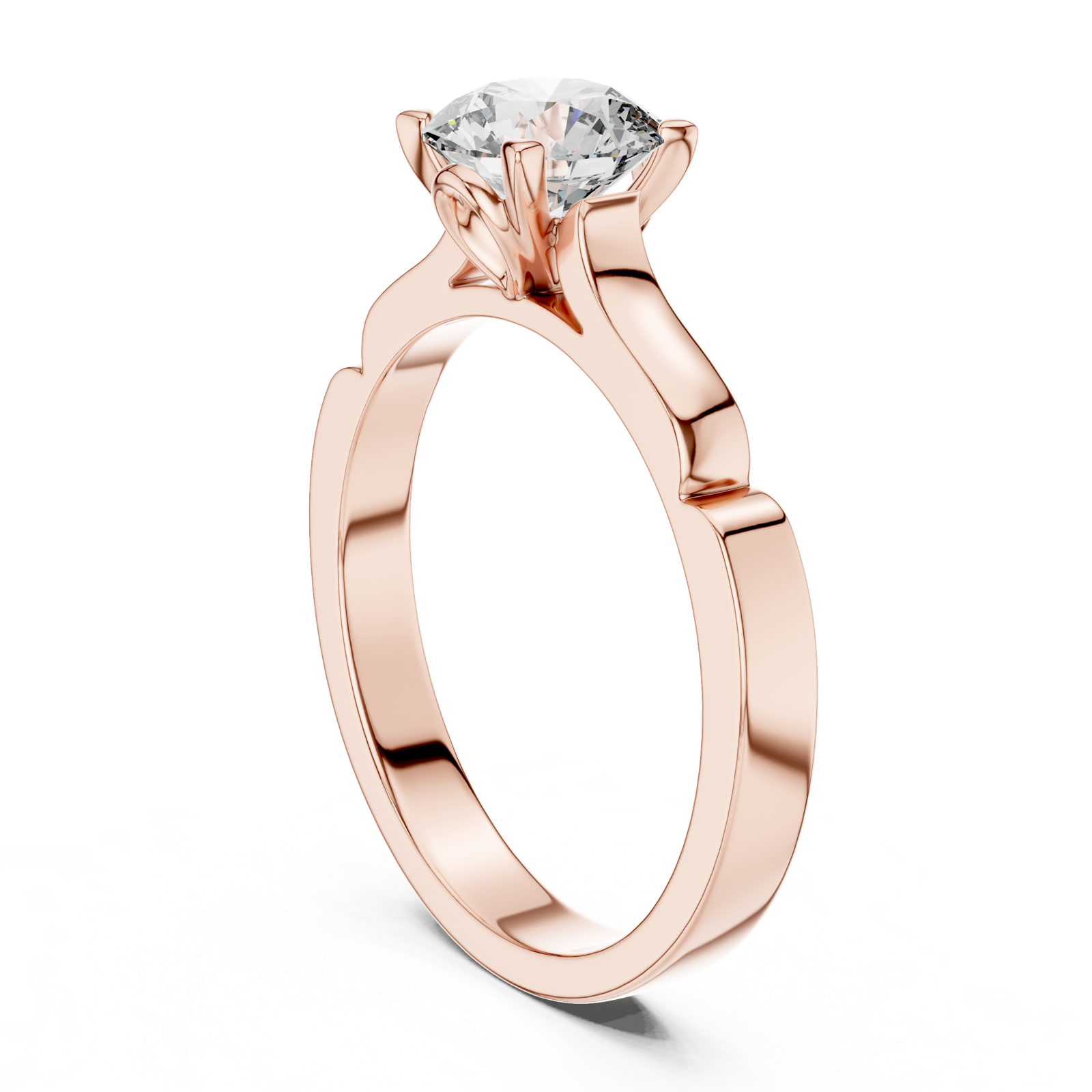 Gold Ring LR-0008, Rose Gold