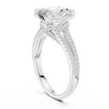 Gold Ring DDLR-252, White Gold, view 1