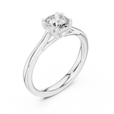 Gold Ring DDLR-550, White Gold, view 2