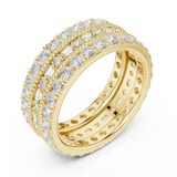 Gold Ring DDLR-369, Yellow Gold, view 2