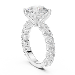 Gold Ring DDLR-846, White Gold, view 1