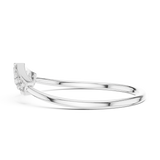 Gold Ring HLR-199, White Gold, view 3