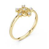 Gold Ring 1 (435), Yellow Gold, view 2