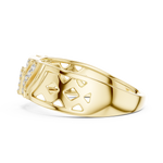Gold Ring LR-01 (32), Yellow Gold, view 3