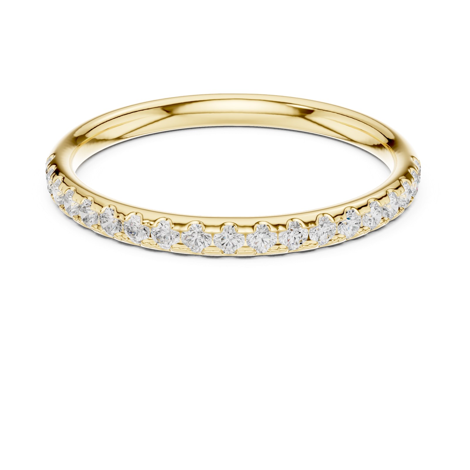 Gold Ring DDLR-793, Yellow Gold, view 4