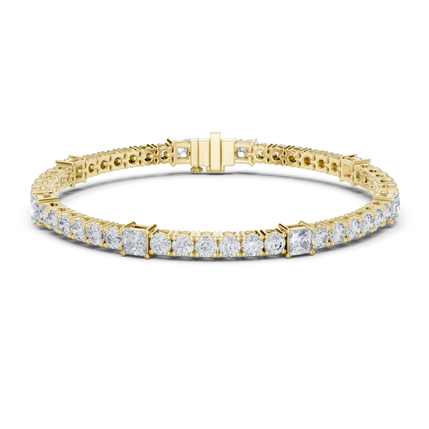 Gold Bracelet GLBR-0014, Yellow Gold