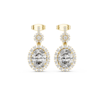 Gold Earrings 3-10016E_136, Yellow Gold