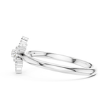 Gold Ring 1 (410), White Gold, view 3