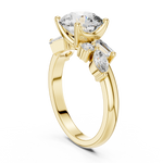 Gold Ring DDLR-055, Yellow Gold, view 1