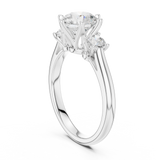 Gold Ring DDLR-920, White Gold, view 1