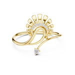 Gold Ring 1 (116), Yellow Gold, view 4