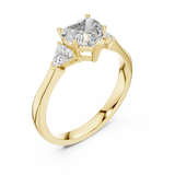 Gold Ring 00001L (30), Yellow Gold, view 2