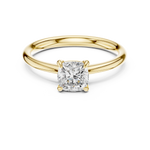 Gold Ring DDLR-799, Yellow Gold, view 4