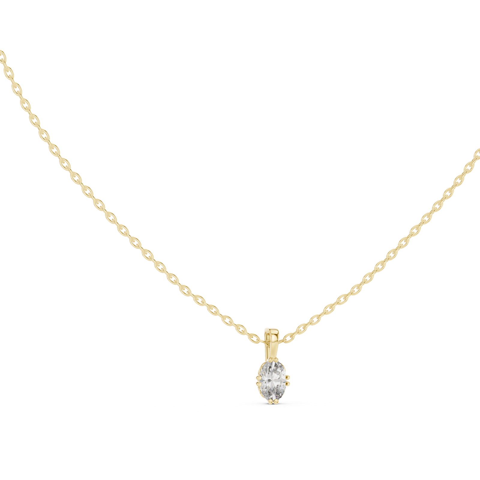 Gold Pendant GPD-0054, Yellow Gold, view 1