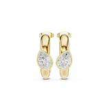 Gold Earrings SBER(34), Yellow Gold