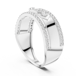 Gold Ring LR-01 (49), White Gold