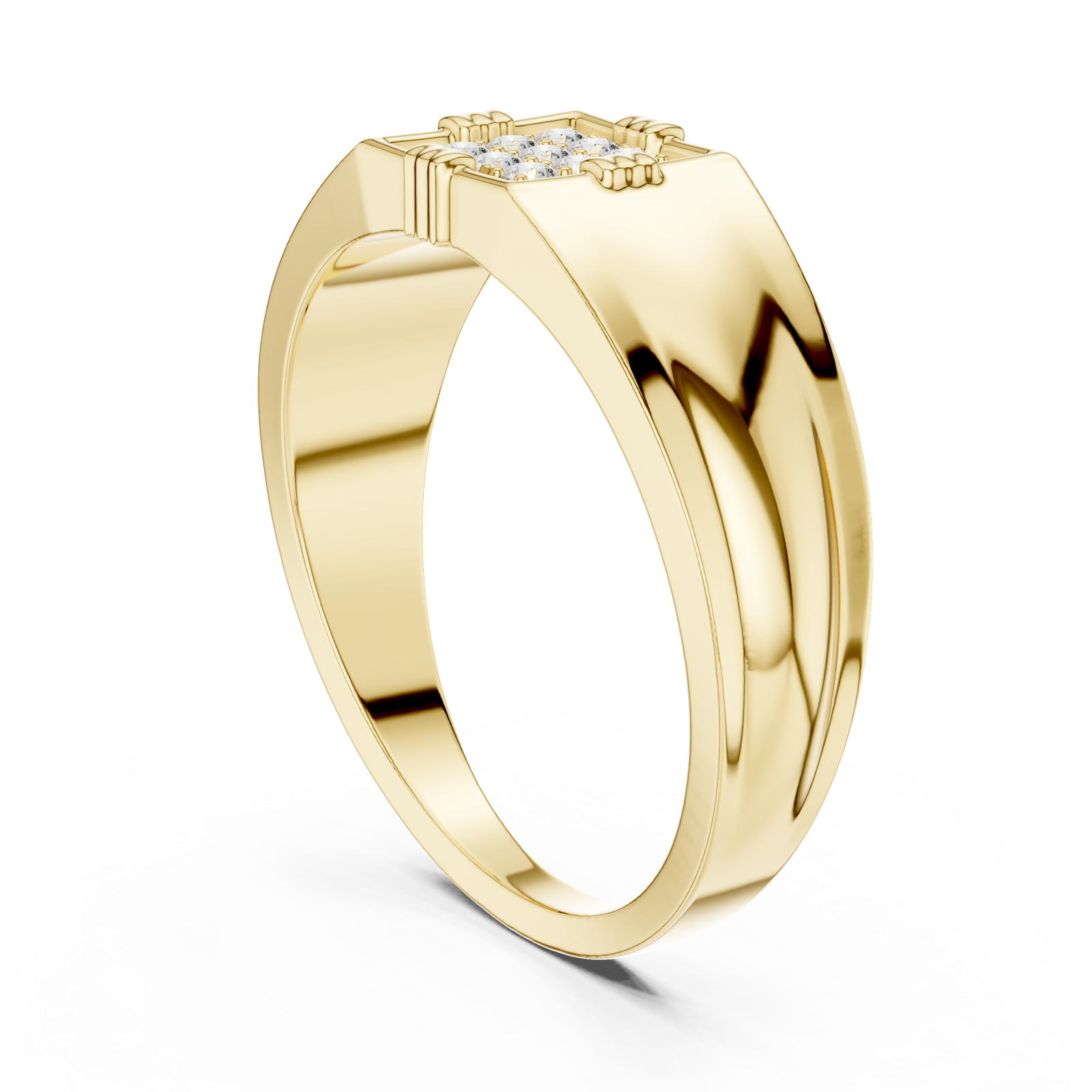 Gold Ring DR-6264, Yellow Gold