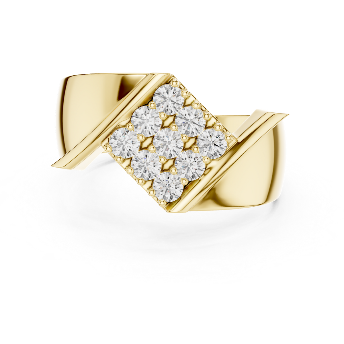 Gold Ring SBMR(17), Yellow Gold