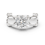 Gold Ring DDLR-828, White Gold