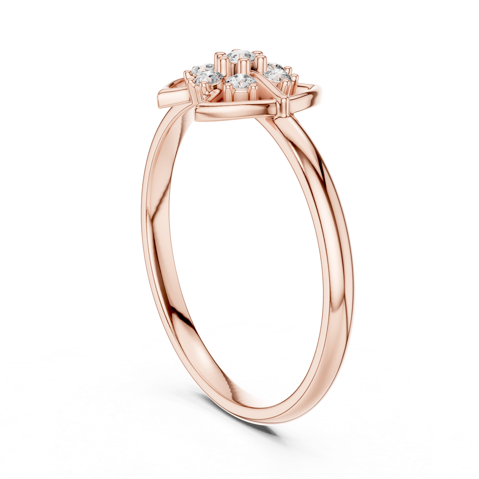 Gold Ring 1 (445), Rose Gold
