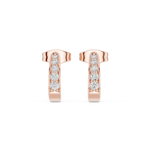 Gold Earrings SBER(15), Rose Gold