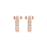 Gold Earrings SBER(15), Rose Gold