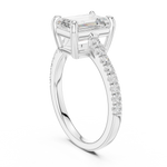 Gold Ring DDLR-876, White Gold, view 1