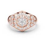 Gold Ring DDLR-768, Rose Gold