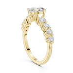 Gold Ring DDLR-1056, Yellow Gold, view 1