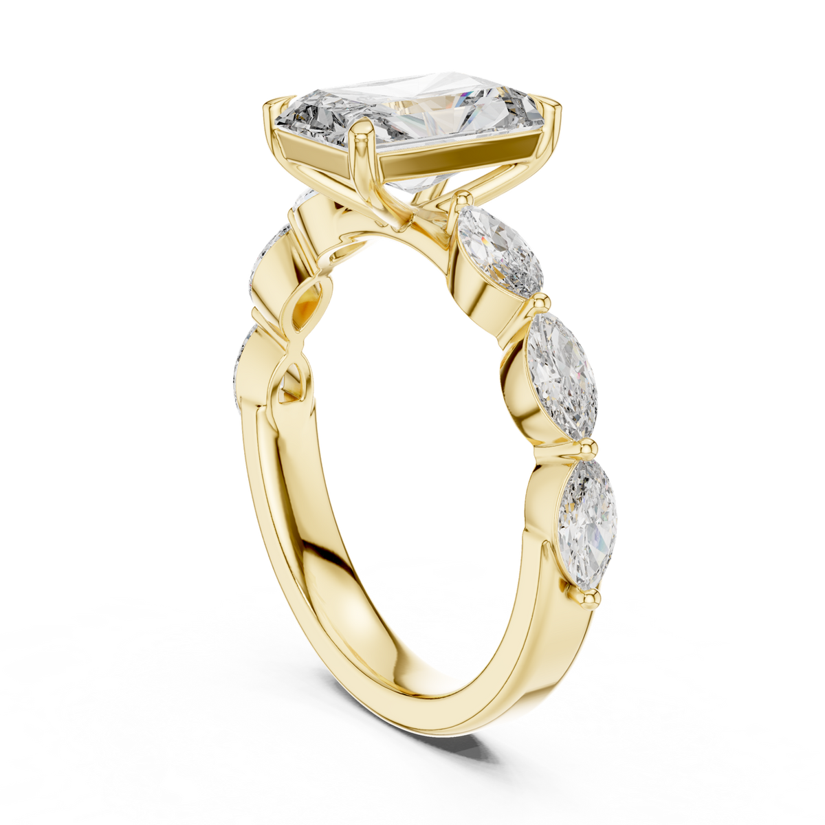 Gold Pendant 9-10040L_SS10, Yellow Gold, view 1
