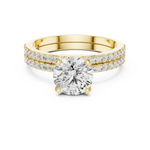 Gold Ring DDLR-008, Yellow Gold, view 4
