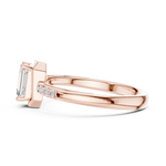Gold Ring DDLR-520, Rose Gold, view 3