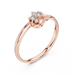 Gold Ring 1 (365), Rose Gold, view 2