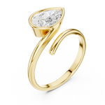 Gold Ring SBWR(22), Yellow Gold, view 2