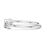 Gold Ring L28-11, White Gold, view 3