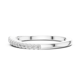 Gold Ring L03-811, White Gold, view 3