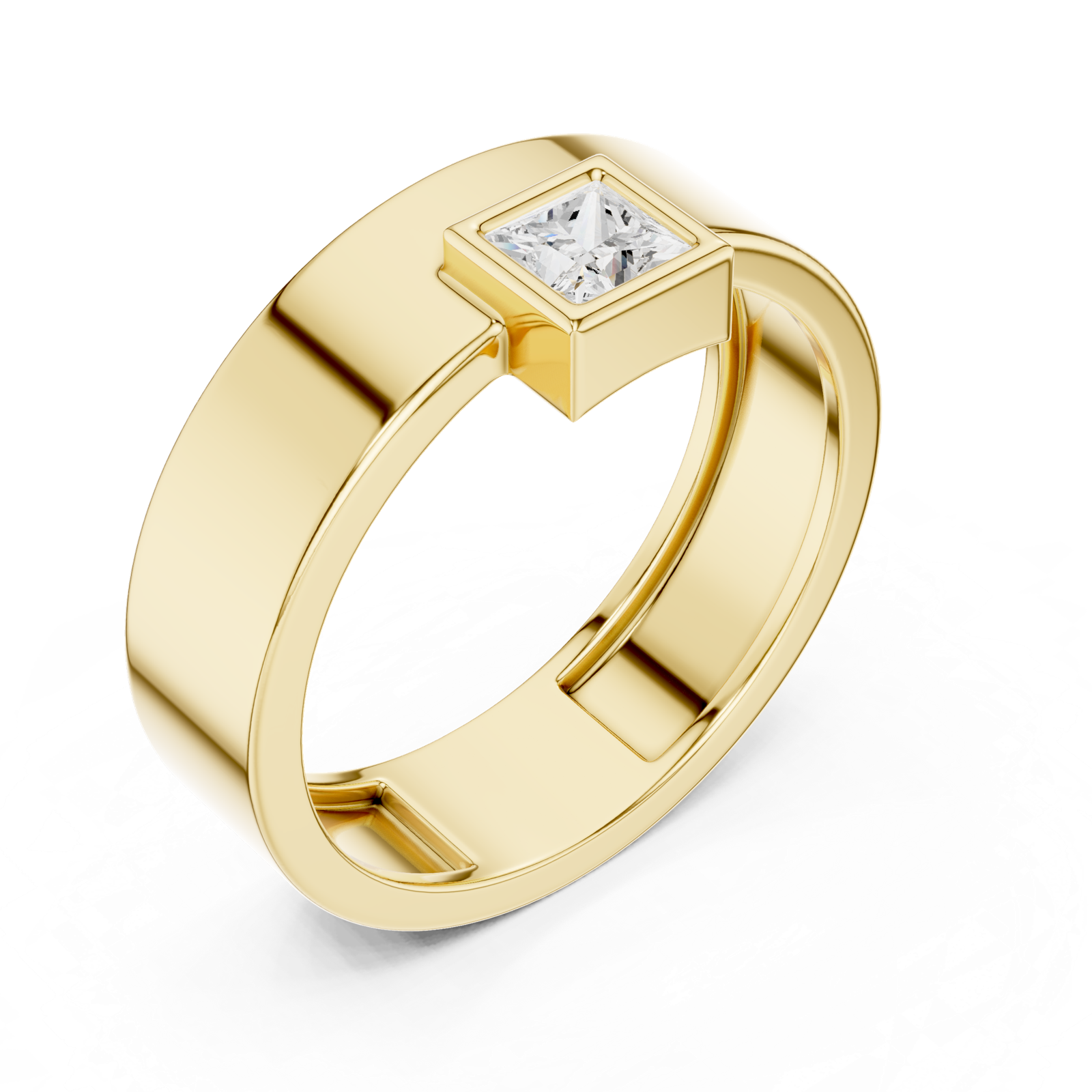 Gold Ring SBMR(2), Yellow Gold, view 2