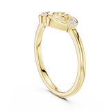 Gold Ring 12-10023@L, Yellow Gold, view 1