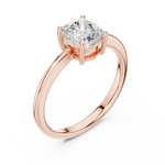 Gold Ring DDLR-501, Rose Gold, view 2
