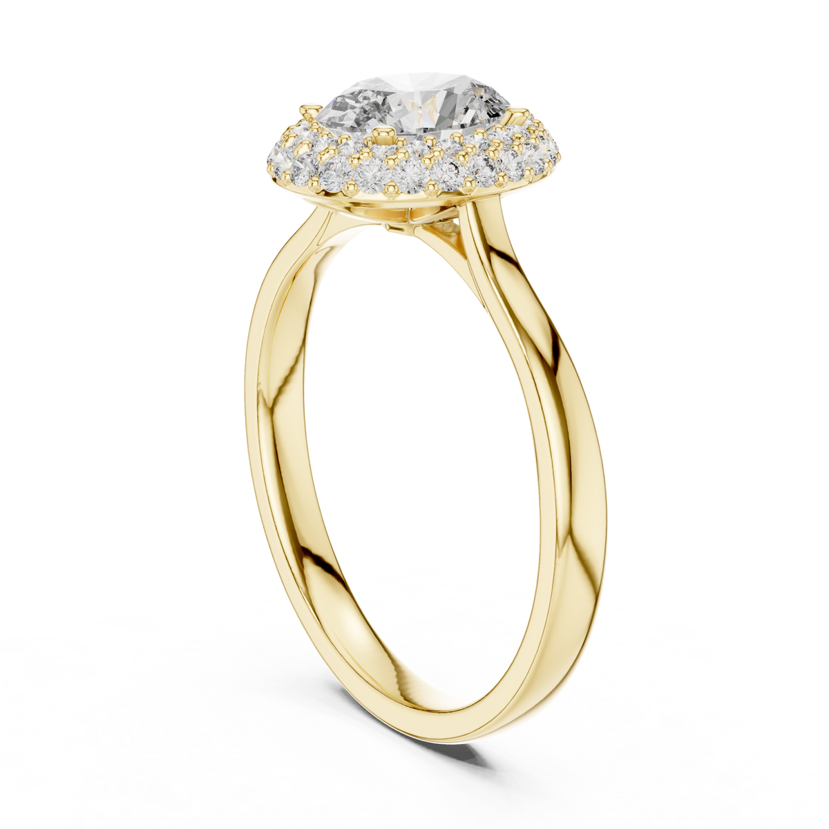 Gold Ring 00001L (14), Yellow Gold, view 1