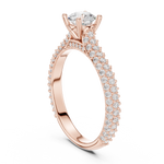 Gold Ring LR-0348, Rose Gold