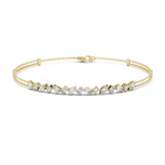 Gold Bracelet GLBR-0020, Yellow Gold