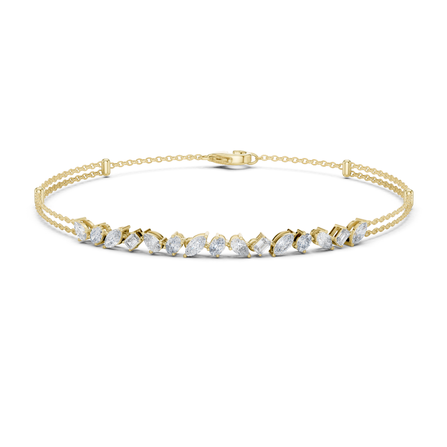 Gold Bracelet GLBR-0020, Yellow Gold