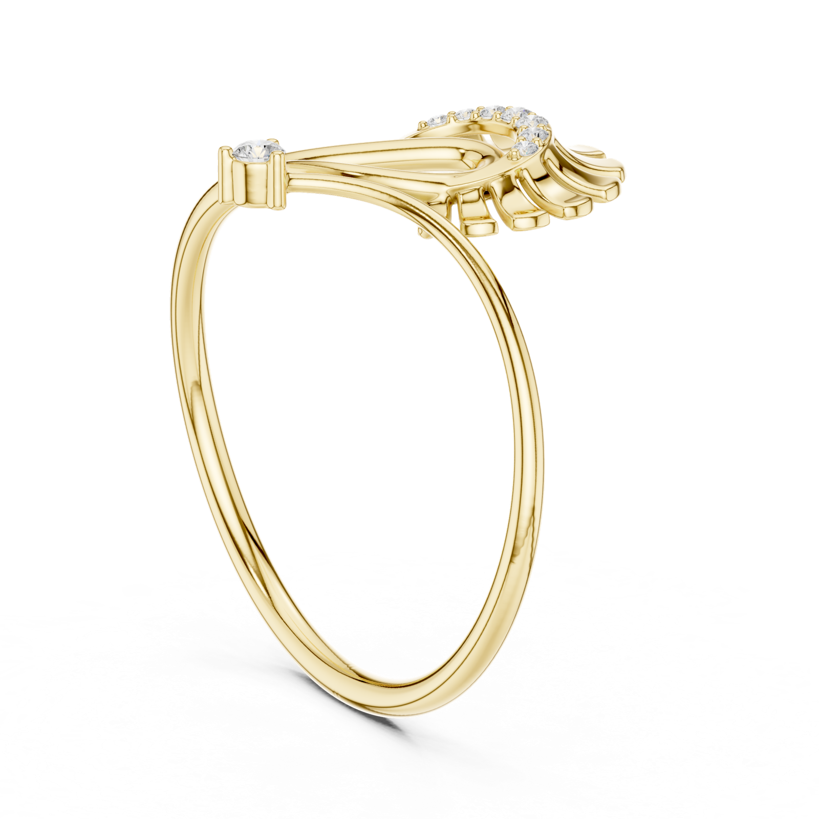 Gold Ring 1 (116), Yellow Gold, view 1
